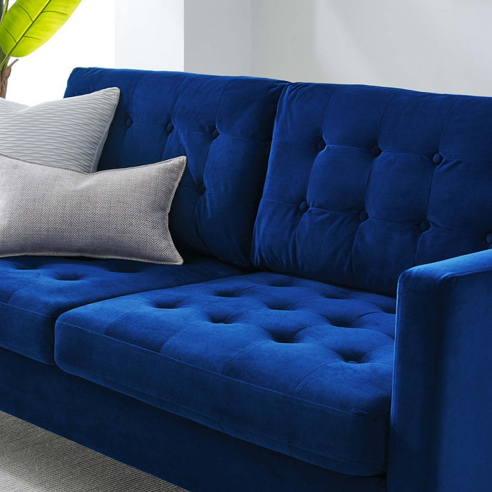 Exalt Tufted Performance Velvet Sofa