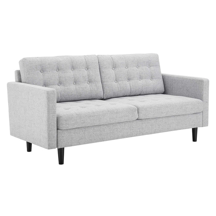 Exalt Tufted Fabric Sofa