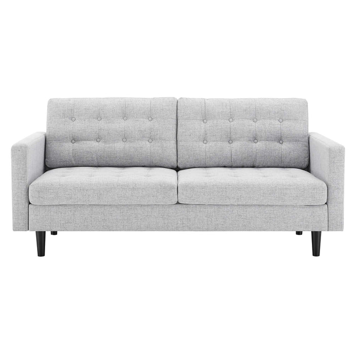 Exalt Tufted Fabric Sofa