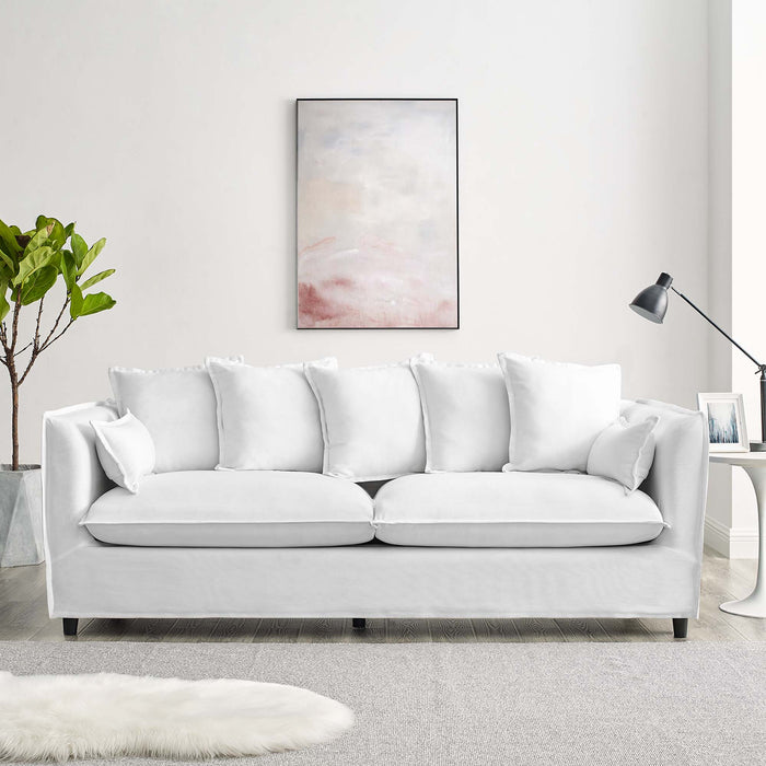 Avalon Slipcover Fabric Sofa