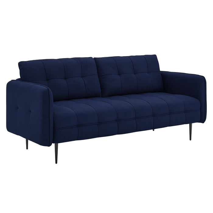 Cameron Tufted Fabric Sofa