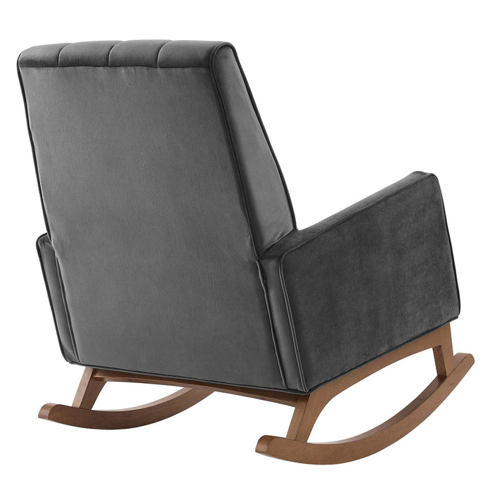 Sway Performance Velvet Rocking Chair