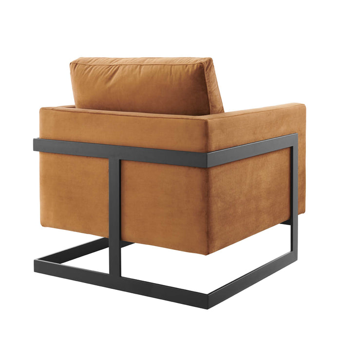 Posse Performance Velvet Accent Chair