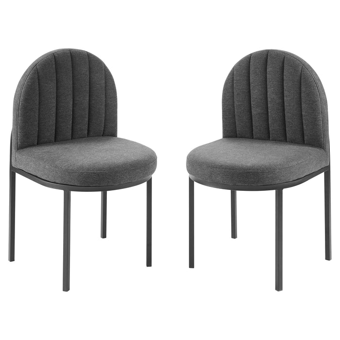 Isla Dining Side Chair Upholstered Fabric Set of 2