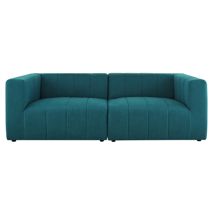 Bartlett Upholstered Fabric 2-Piece Loveseat