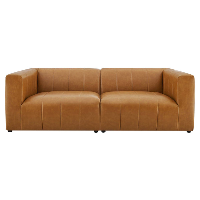 Bartlett Vegan Leather 2-Piece Loveseat