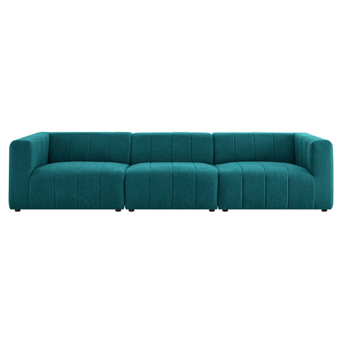 Bartlett Upholstered Fabric 3-Piece Sofa