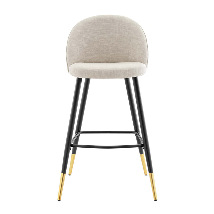 Cordial Fabric Bar Stools - Set of 2