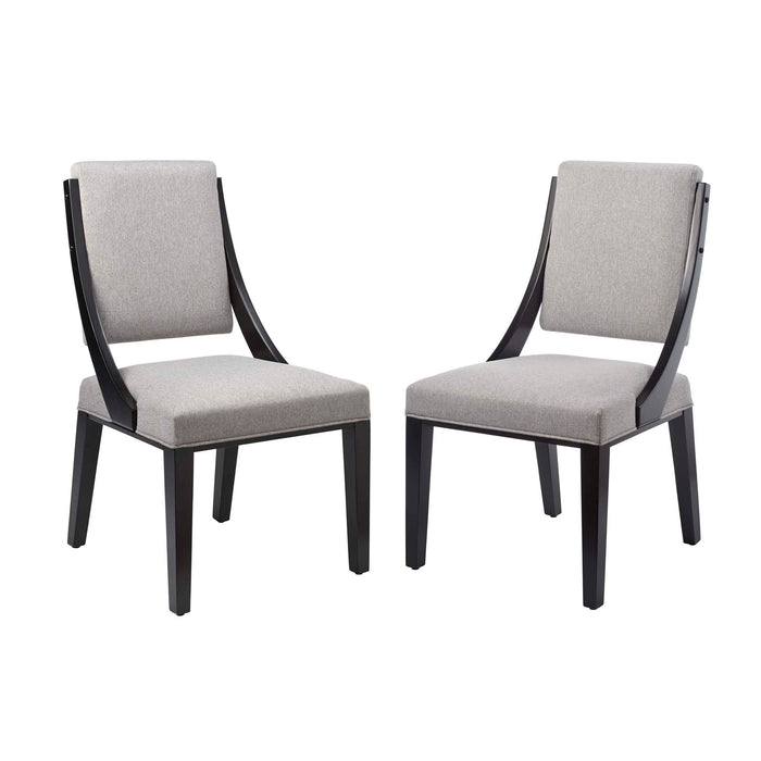 Cambridge Upholstered Fabric Dining Chairs - Set of 2