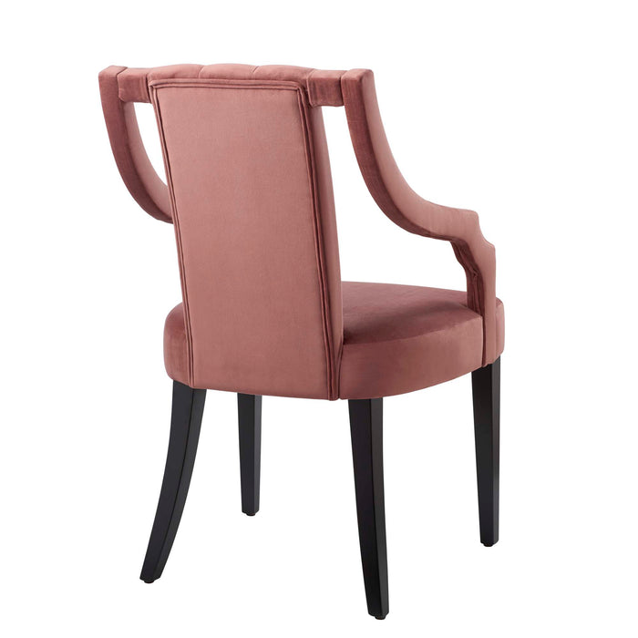 Virtue Performance Velvet Dining Chairs - Set of 2