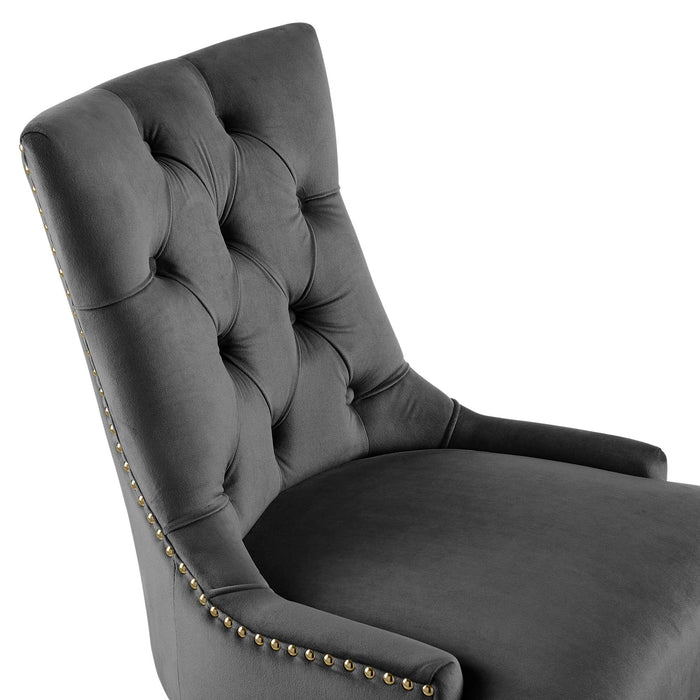 Regent Tufted Performance Velvet Office Chair