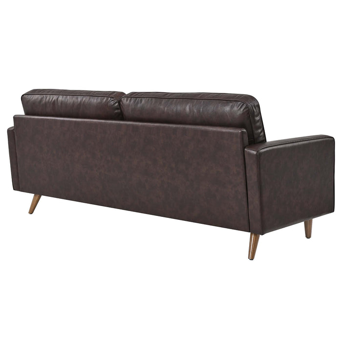 Valour 81" Leather Sofa