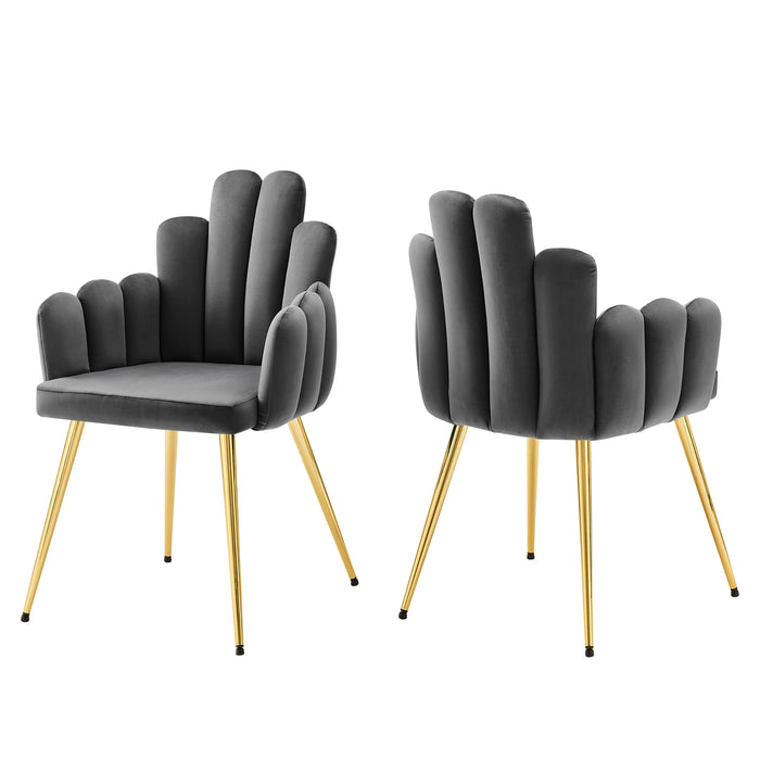 Viceroy Performance Velvet Dining Chair Set of 2