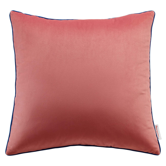 Accentuate 18" Performance Velvet Throw Pillow