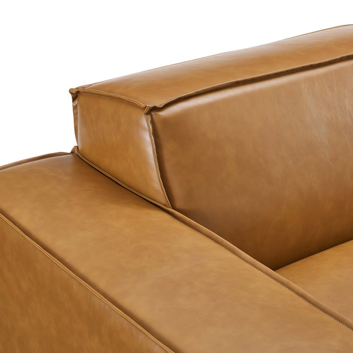 Restore Vegan Leather 3-Piece Sofa