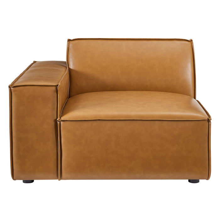 Restore Vegan Leather 4-Piece Sofa