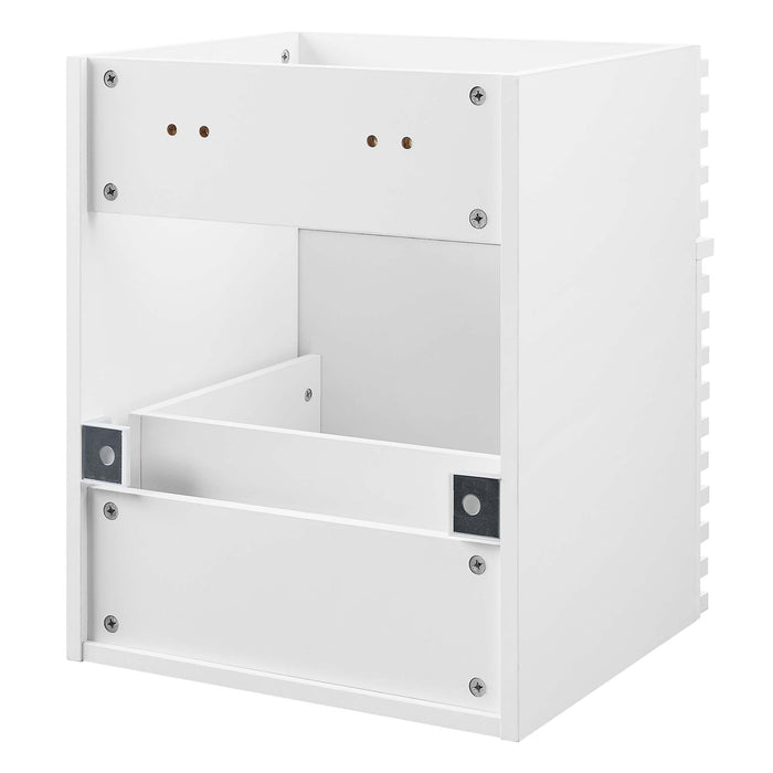 Render 18" Wall-Mount Bathroom Vanity Cabinet (Sink Basin Not Included)