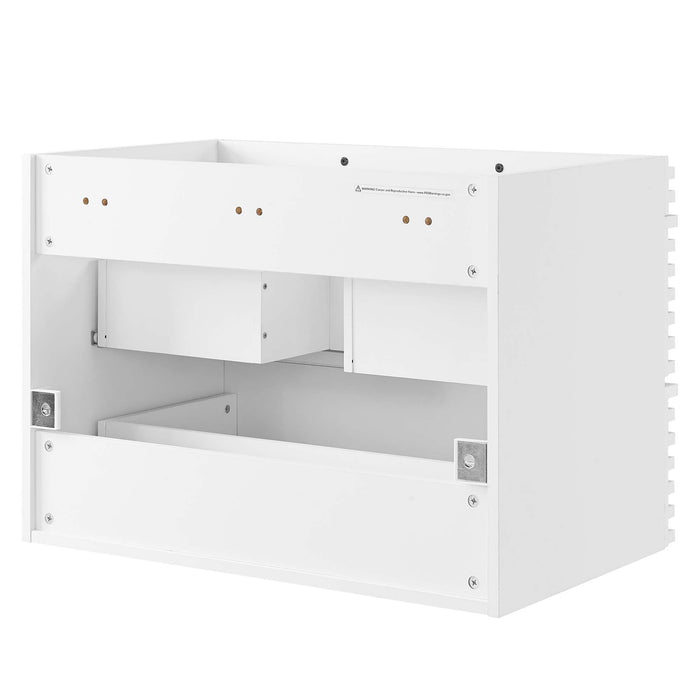 Render 30" Wall-Mount Bathroom Vanity Cabinet (Sink Basin Not Included)