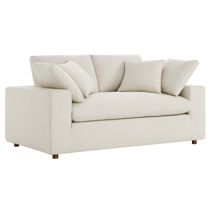 Commix Down Filled Overstuffed Loveseat