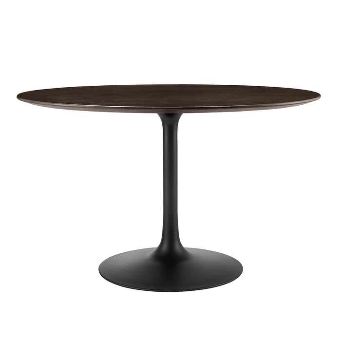 Lippa 48" Round Wood Grain Dining Table