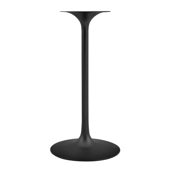 Lippa 28" Round Wood Grain Bar Table