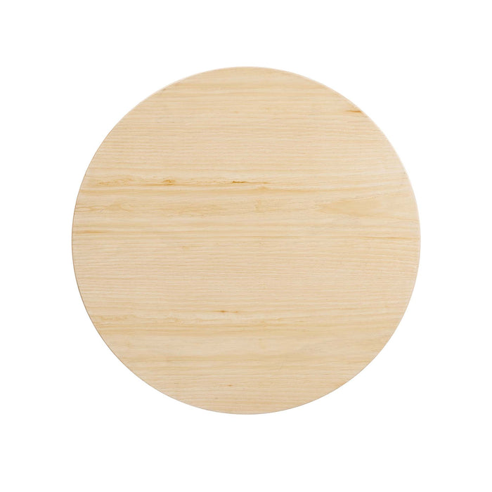 Lippa 28" Round Wood Grain Bar Table