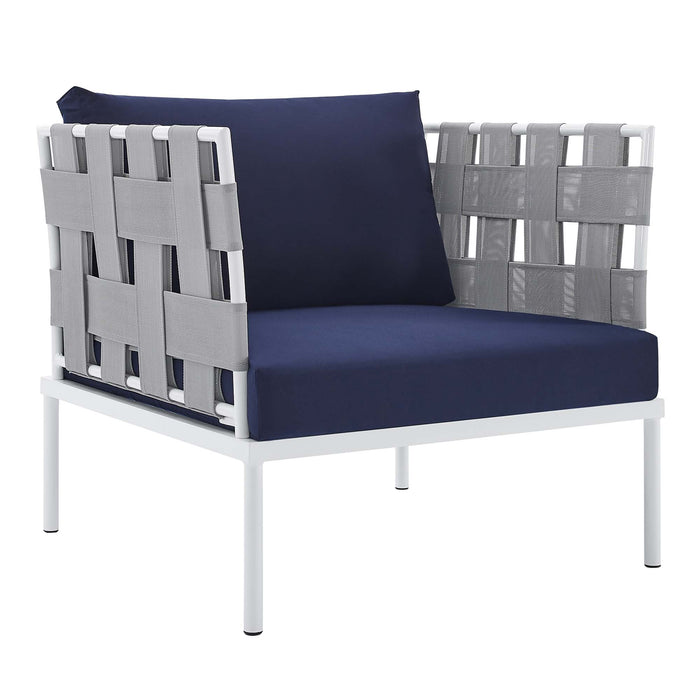 Harmony Sunbrella® Outdoor Patio Aluminum Armchair