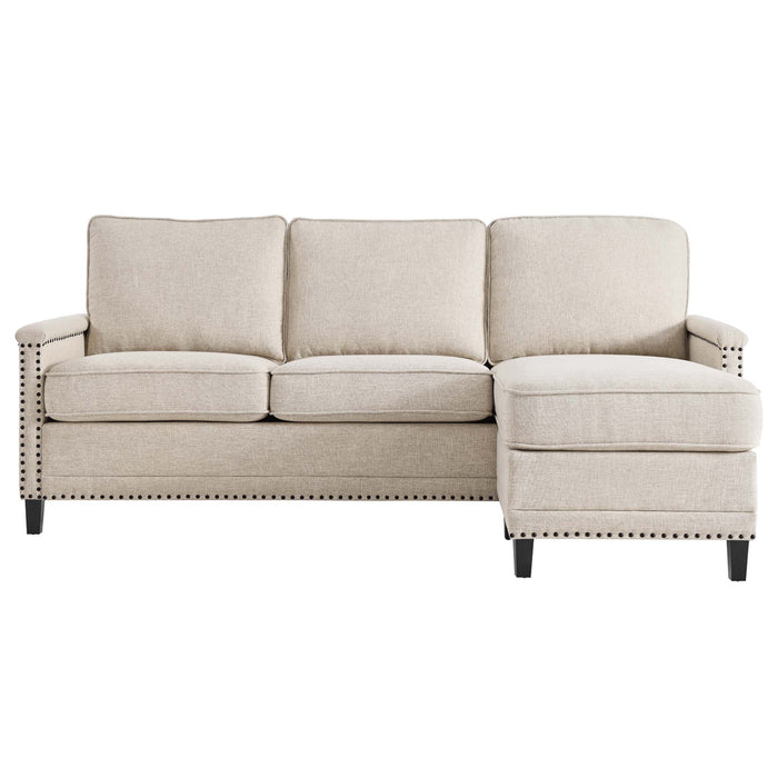 Ashton Upholstered Fabric Sectional Sofa