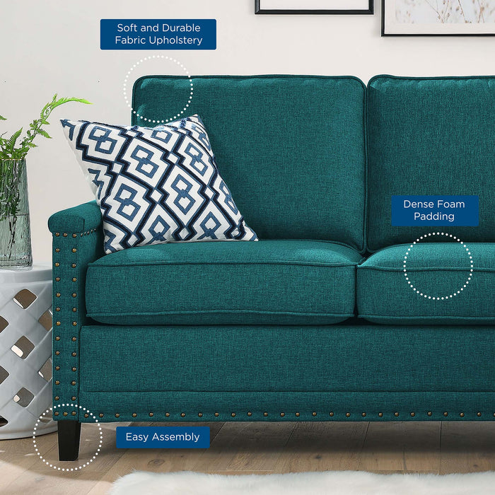 Ashton Upholstered Fabric Sectional Sofa