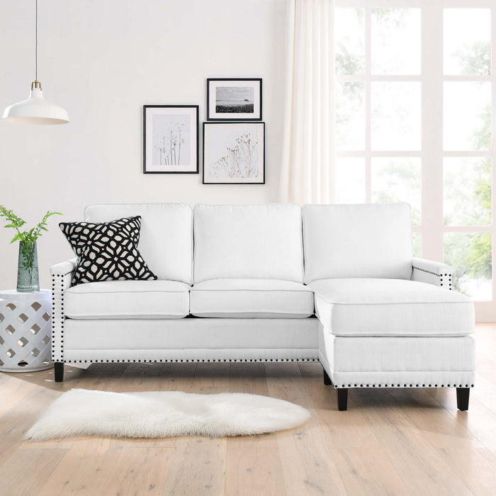 Ashton Upholstered Fabric Sectional Sofa