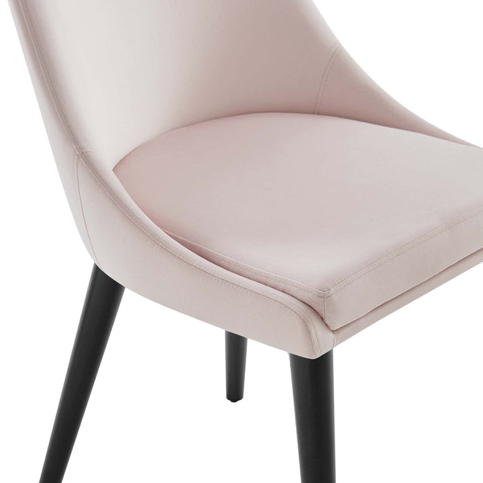 Viscount Performance Velvet Dining Chair