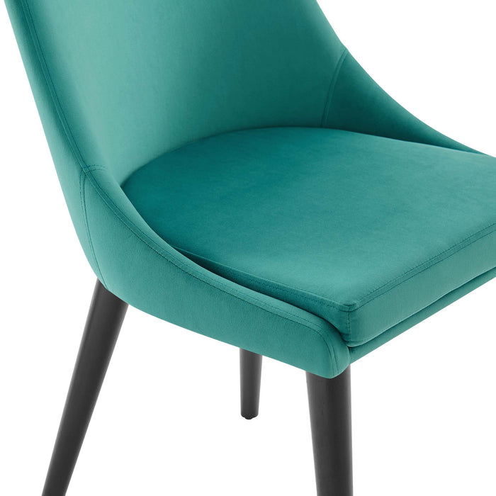 Viscount Performance Velvet Dining Chair