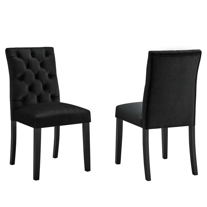 Duchess Performance Velvet Dining Chairs - Set of 2