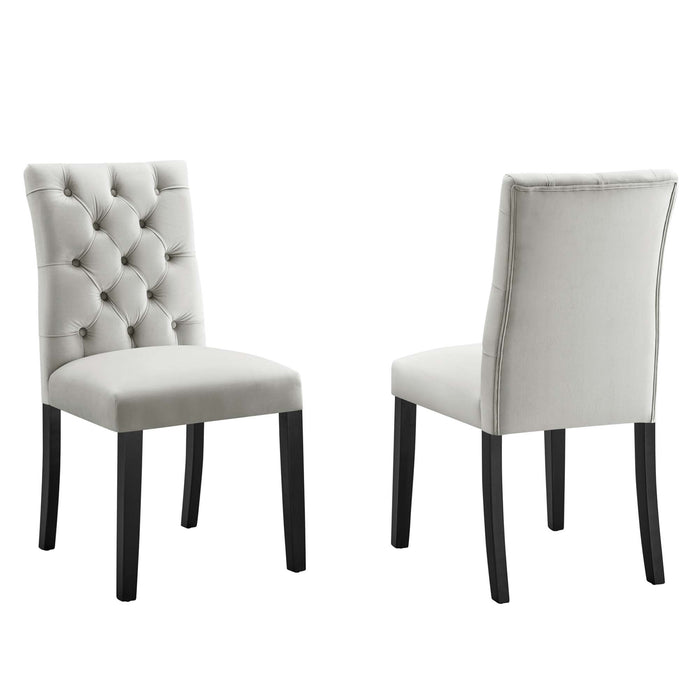 Duchess Performance Velvet Dining Chairs - Set of 2