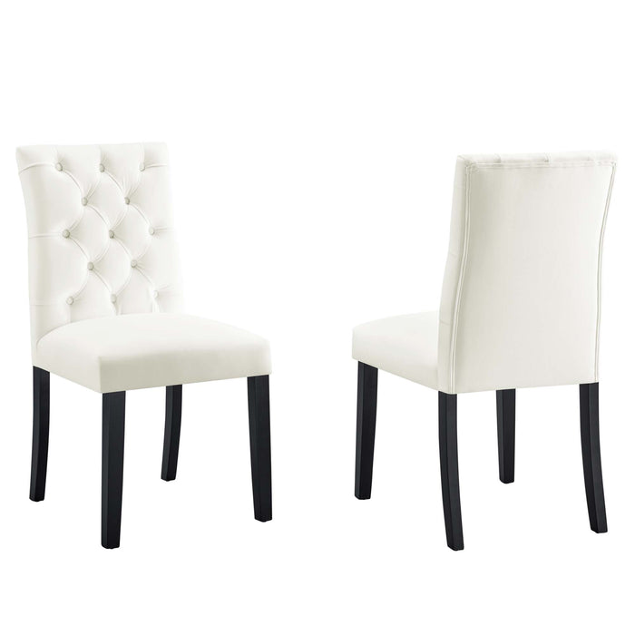 Duchess Performance Velvet Dining Chairs - Set of 2