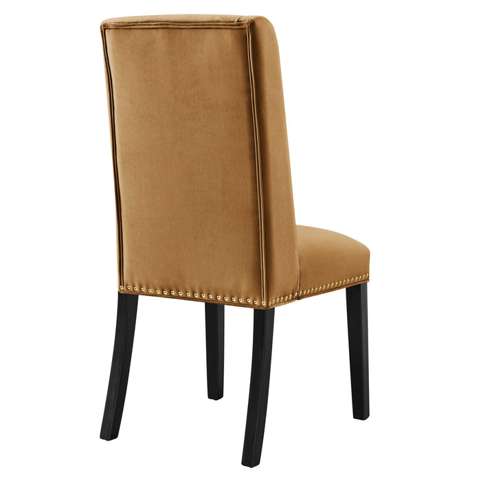 Baron Performance Velvet Dining Chairs - Set of 2