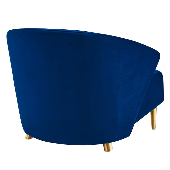 Odyssey Performance Velvet Armchair