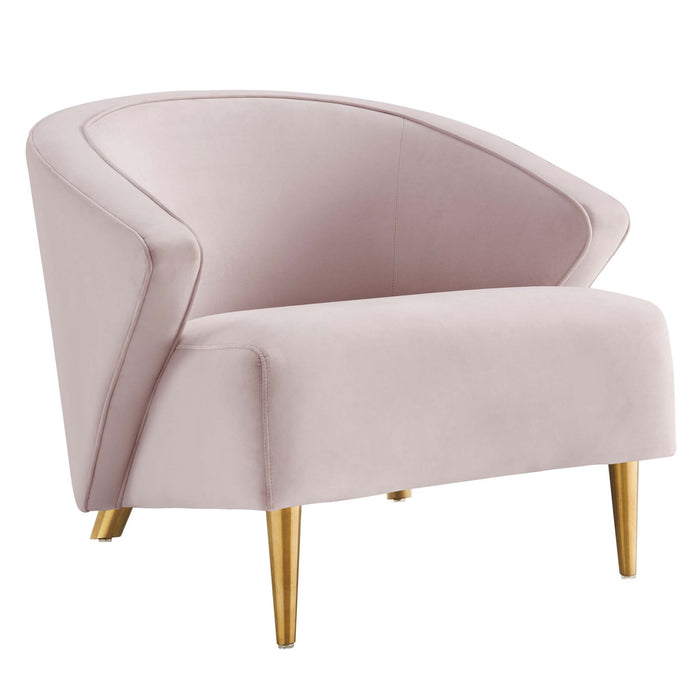 Odyssey Performance Velvet Armchair