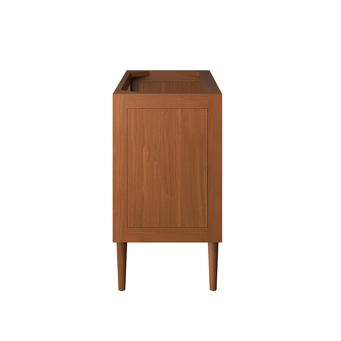 Cassia 36" Teak Wood Bathroom Vanity Cabinet (Sink Basin Not Included)