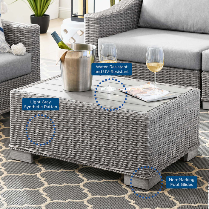 Conway 5-Piece Outdoor Patio Wicker Rattan Furniture Set