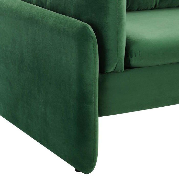 Indicate Performance Velvet Sofa