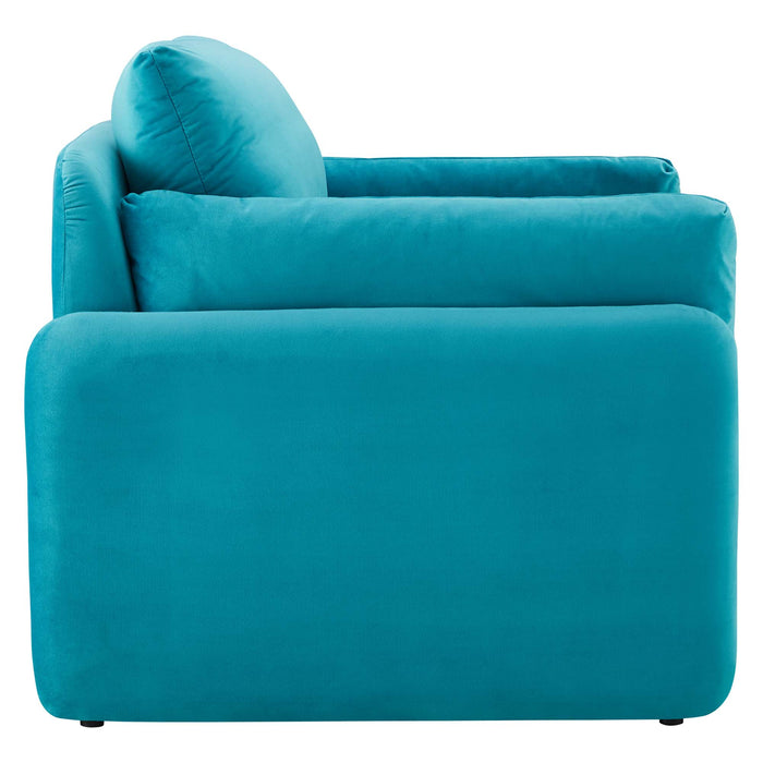 Indicate Performance Velvet Armchair