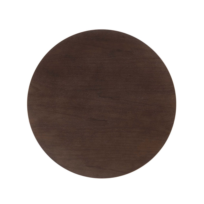 Lippa 40" Round Wood Grain Dining Table