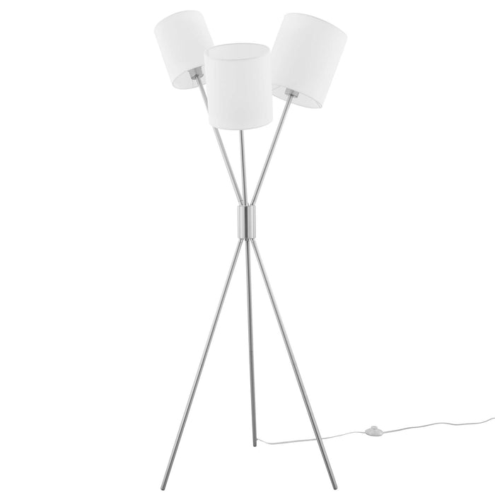 Alexa 3-Light Floor Lamp