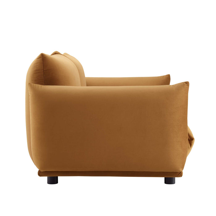 Copious Performance Velvet Loveseat