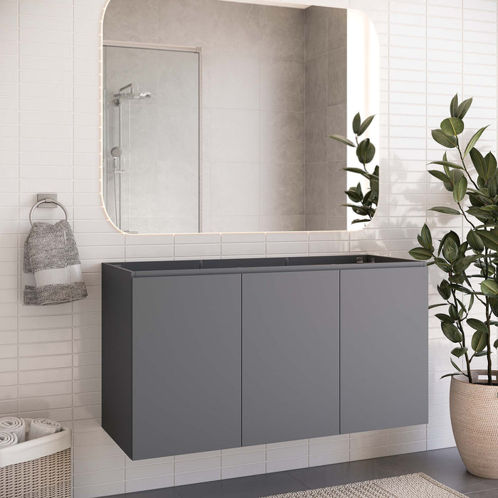 Bryn 48" Wall-Mount Bathroom Vanity (Sink Basin Not Included)