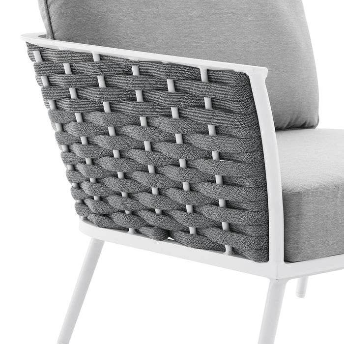 Stance Outdoor Patio Aluminum Left-Facing Armchair