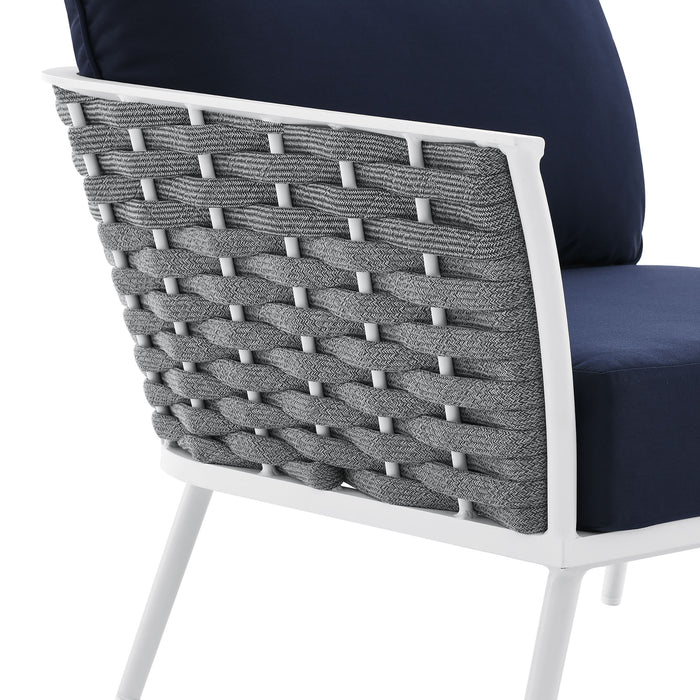 Stance Outdoor Patio Aluminum Left-Facing Armchair