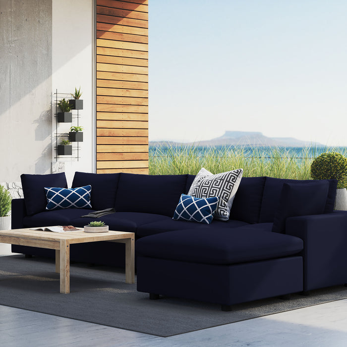 Commix 5-Piece Sunbrella® Outdoor Patio Sectional Sofa