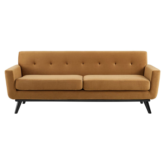 Engage Performance Velvet Sofa